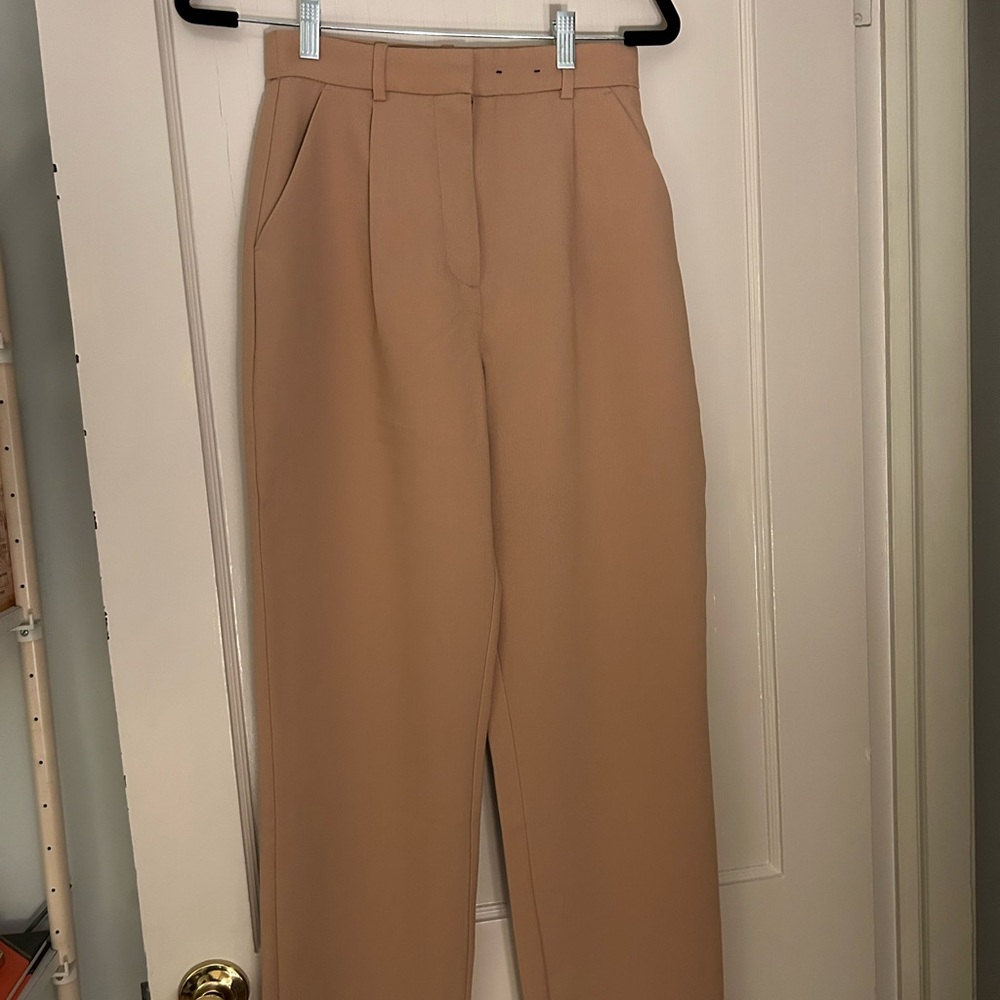 Abercrombie & Fitch Curve Love Tailored Straight Pant